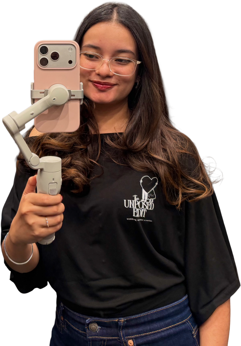 Andrea, creadora de contenido para bodas